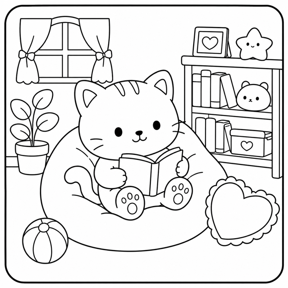 Guide on choosing a color palette for the Cozy Cat Coloring Book with tips and inspiration for coloring.