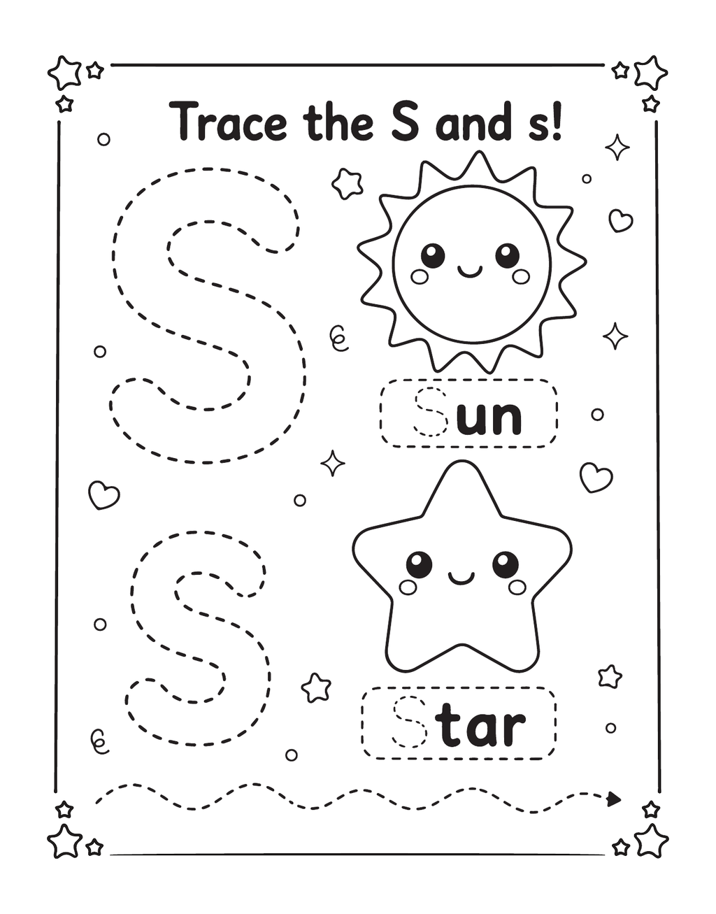 Alphabet Training Activity Book for Kids – Printable PDF (53 Pages)